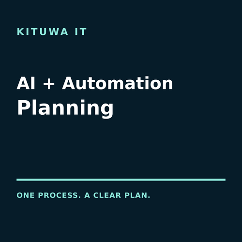 AI and Automation Planning Session from Kituwa IT